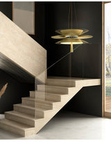 Golden Radiance Curated Iron & Glass Chandelier – handcrafted surface texture