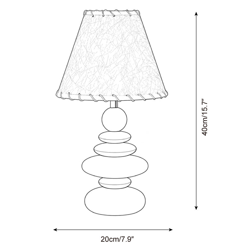 Grainelle Curated Iron & Glass Table Lamp