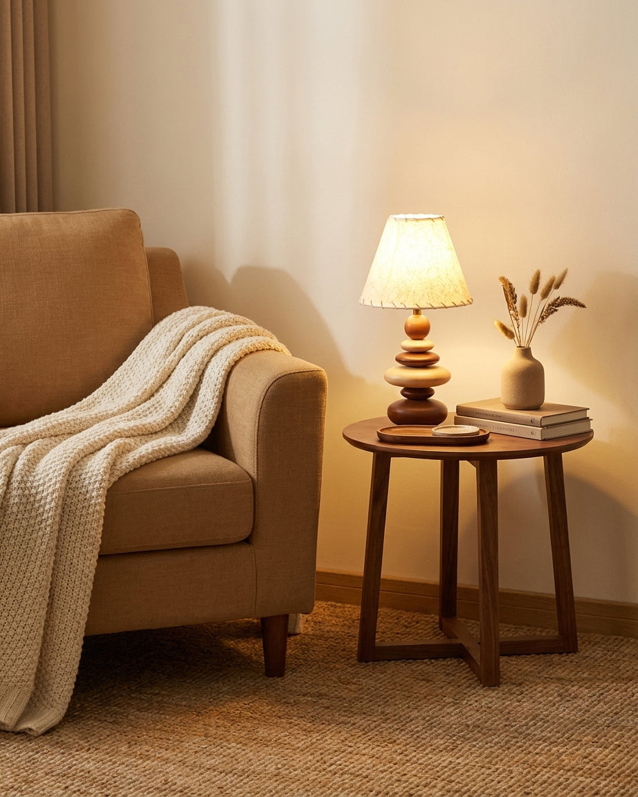 Grainelle Curated Iron & Glass Table Lamp