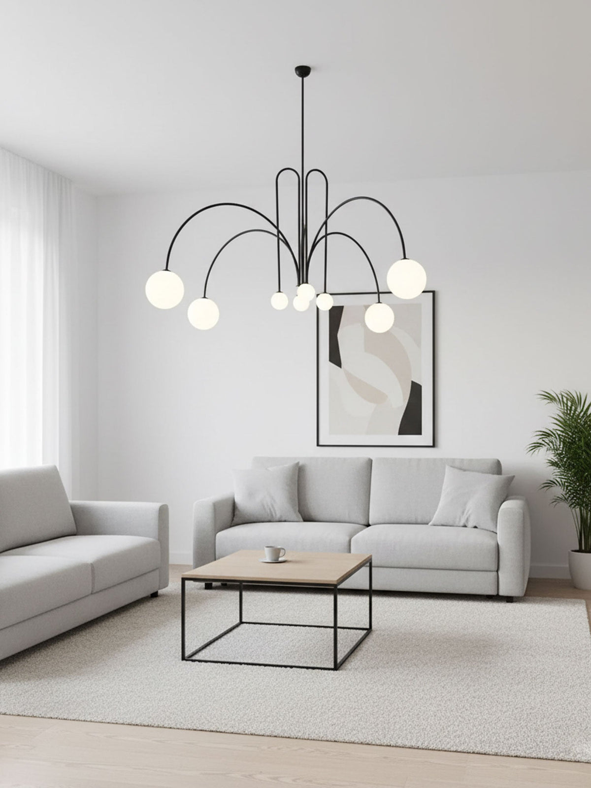 Gran Finale Chandelier – Ambient Illumination in Luxury Interior Setting View 11