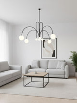 Gran Finale Chandelier – Ambient Illumination in Luxury Interior Setting View 11
