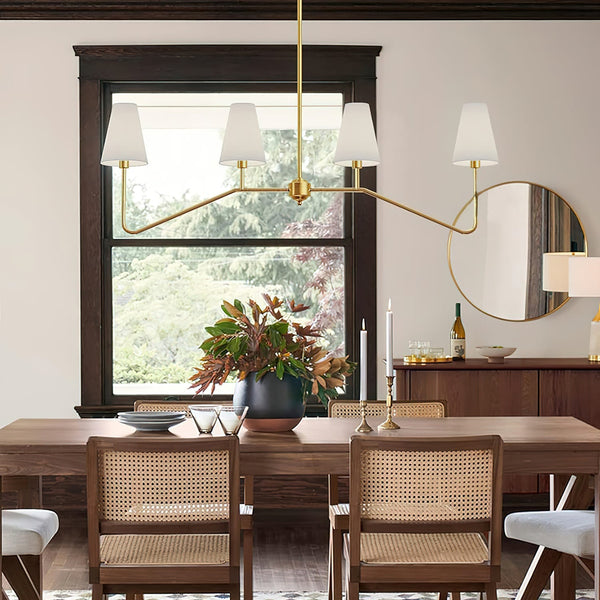 Granteau Curated Solid Brass Chandelier