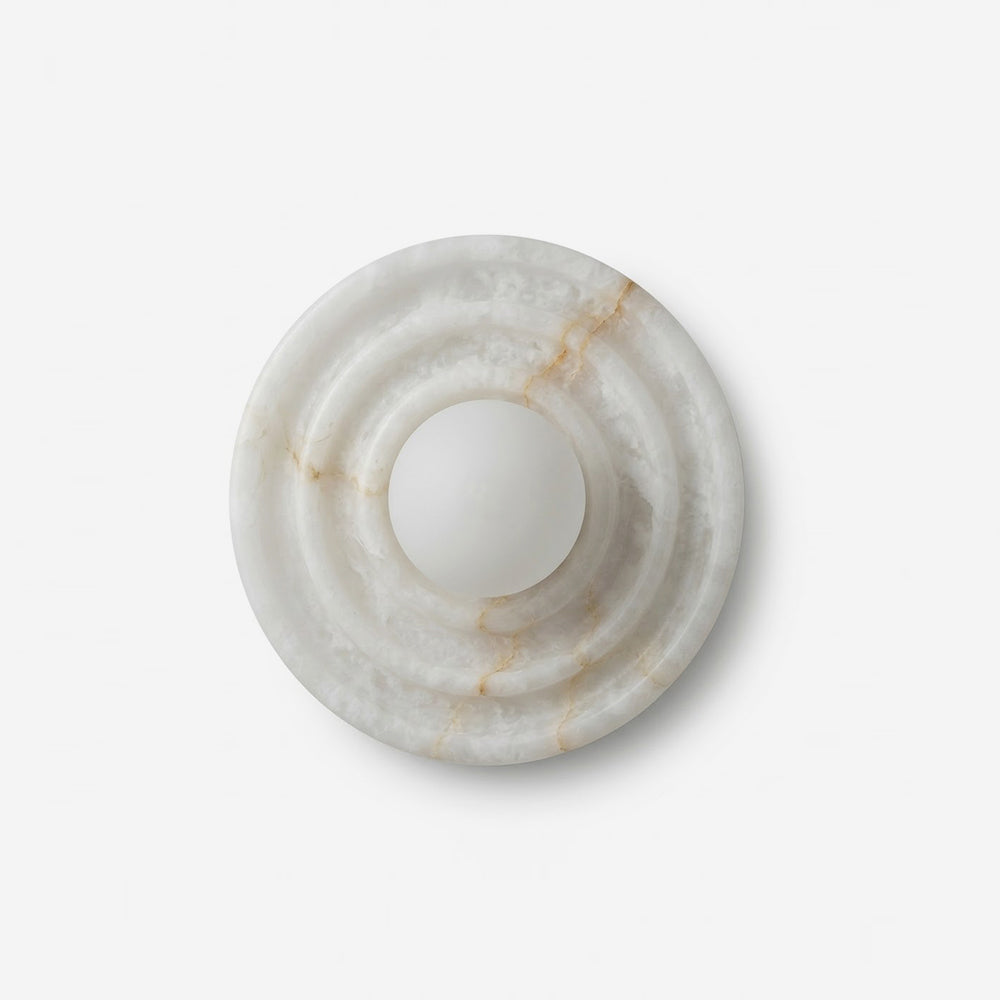Grove Alabaster Curated Alabaster Wall Sconce – Alabaster Wall Sconce