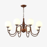 Grove Balls Curated Mouth-Blown Frosted Glass Ch – Mouth-Blown Frosted Glass Chandelier