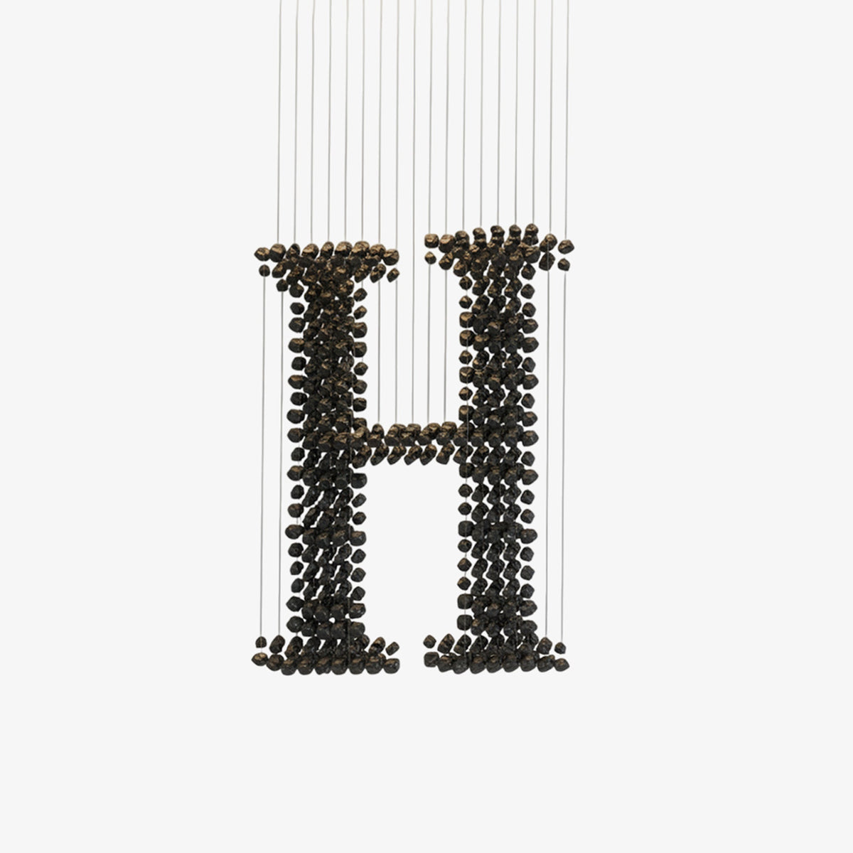 Charcoal Chandeliers H Curated Iron & Glass Chan – Iron & Glass Chandelier