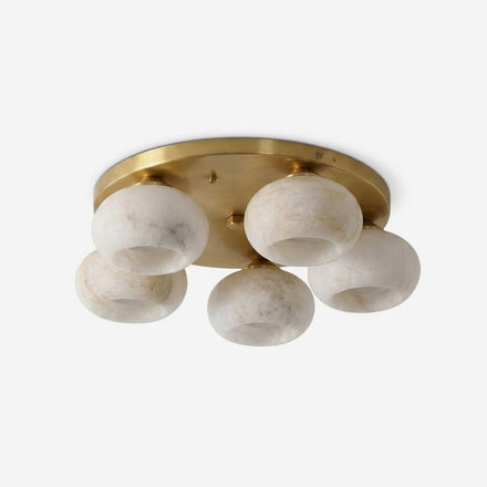 Hailie Alabaster Flush Mount