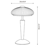 Modern Halden Table Lamp – Ambient Illumination in Luxury Interior Setting View 5