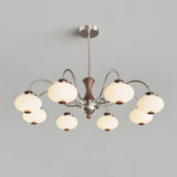 Halden Curated Optical Acrylic Chandelier – 8 Heads W 90cm x H 60cm  W 35.4 x H 23.6 finish configuration