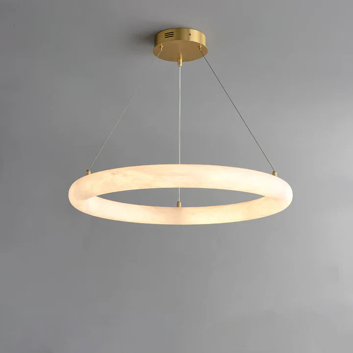 Spanish Alabaster Pendant Light View 13 | Halo Pietra Spanish Alabaster Pendant Light | The Alabaster Edit | JINSHE | JINSHE