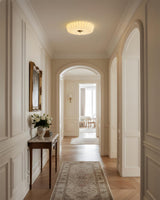 Haloome Curated Solid Brass Flush Mount Ceiling – architectural ceiling profile