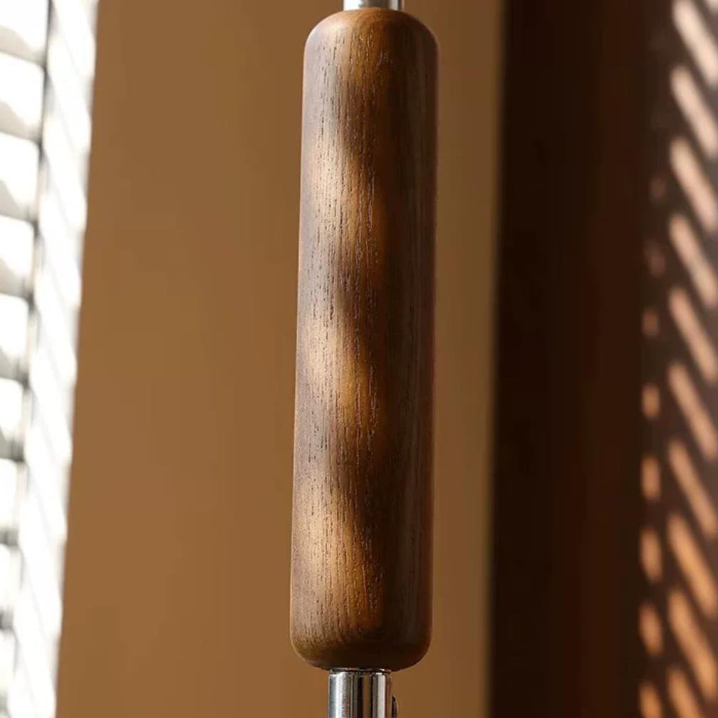 Halsen Floor Curated Finished Iron Floor Lamp – macro detail view #1