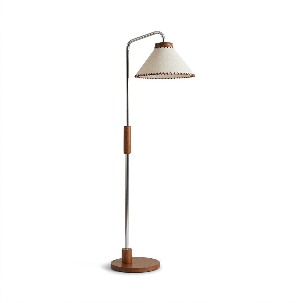 Halsen Floor Curated Finished Iron Floor Lamp – W 46cm x H 150cm  W 18.1 x H 59 finish configuration