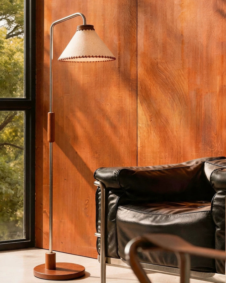 Halsen Floor Curated Finished Iron Floor Lamp