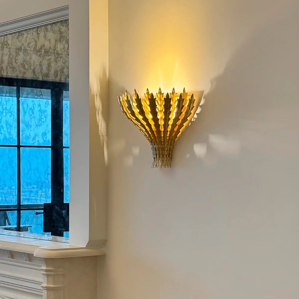 Metal Wall Sconce View 2 | Metal Wall Sconce | Nordic Designer Handcrafted | JINSHE | JINSHE