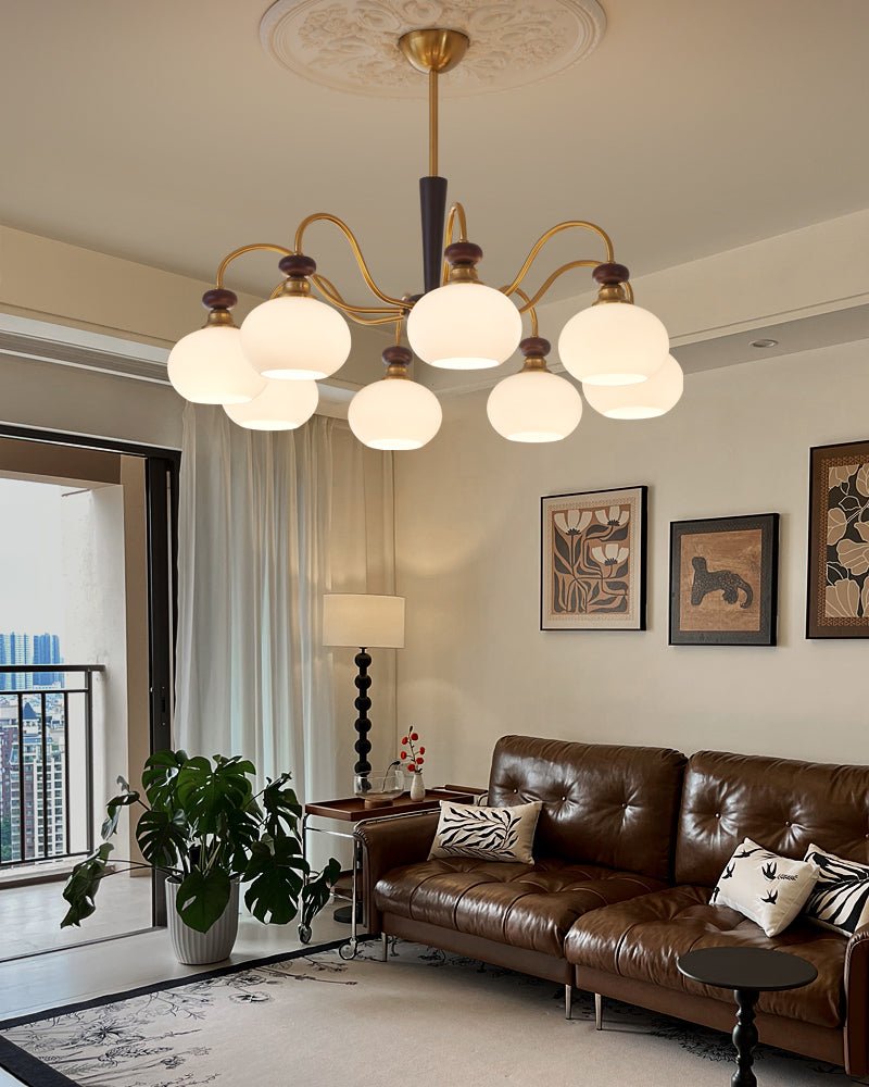Harmonia Sphere Chandelier – Ambient Illumination in Luxury Interior Setting View 8