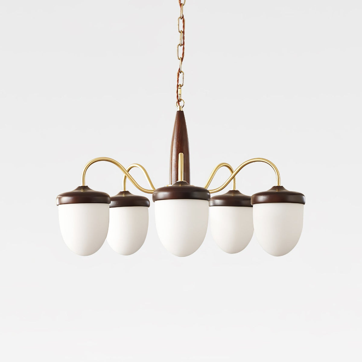 Hazelnut Branch Chandelier – Ambient Illumination in Luxury Interior Setting View 15