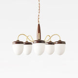 Hazelnut Branch Chandelier – Handcrafted Architectural Luxury Lighting Fixture