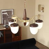 Hazelnut Branch Chandelier – Ambient Illumination in Luxury Interior Setting View 3