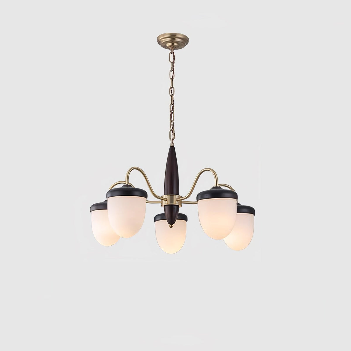 Hazelnut Branch Chandelier – Ambient Illumination in Luxury Interior Setting View 17
