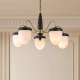 Hazelnut Branch Chandelier – Handcrafted Material Texture and Detail View