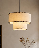 Hearthmere Curated Finished Iron Pendant Light – full fixture elevation view