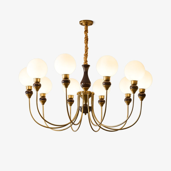 Helena Curve Curated Mouth-Blown Frosted Glass C