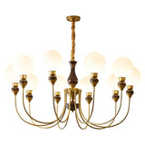 Helena Curve Chandelier – Ambient Illumination in Luxury Interior Setting View 18