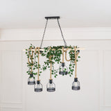 Hemp Rope Industrial Chandelier – Ambient Illumination in Luxury Interior Setting View 12