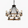 Hemp Rope Industrial Chandelier