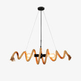 Hemp Rope Industrial Chandelier – Handcrafted Architectural Luxury Lighting Fixture