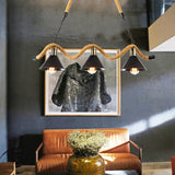 Hemp Rope Industrial Wave Chandelier – Ambient Illumination in Luxury Interior Setting View 4