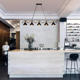 Hemp Rope Industrial Wave Chandelier – Ambient Illumination in Luxury Interior Setting View 12