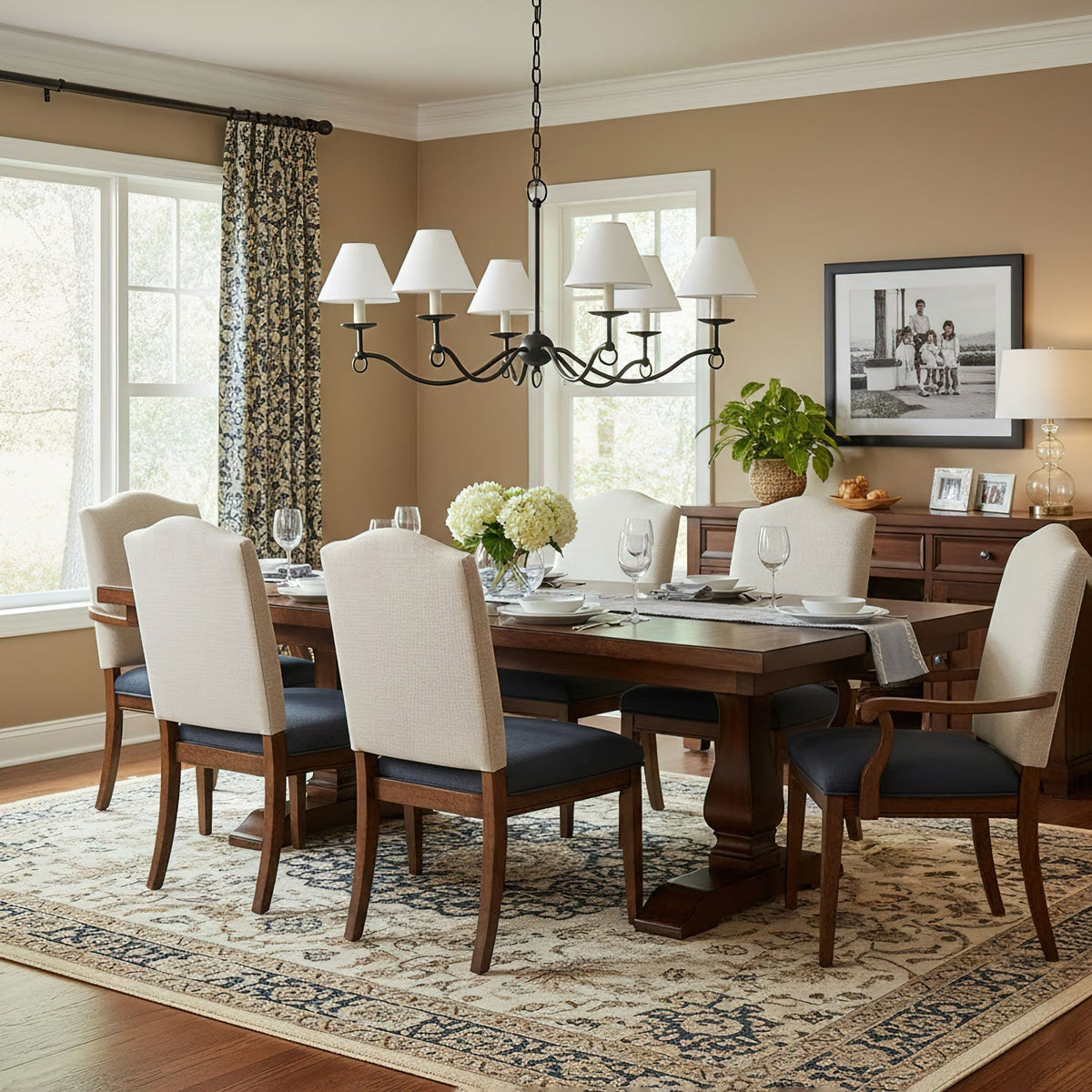 Modern Henry Chandelier – Ambient Illumination in Luxury Interior Setting View 7