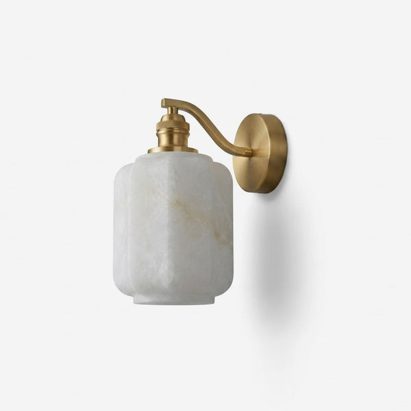 Henry Alabaster Curated Alabaster Wall Sconce