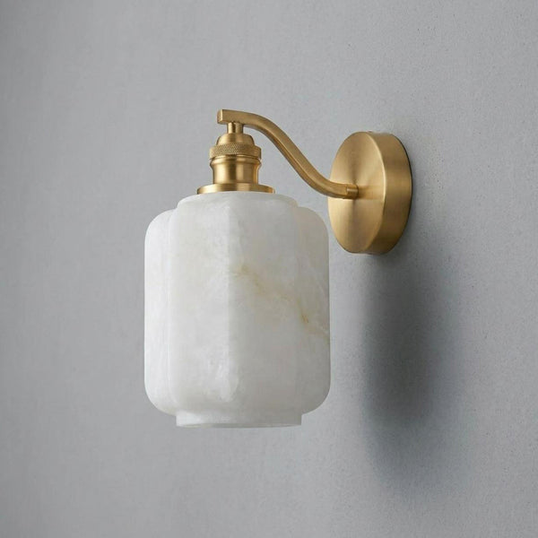 Henry Alabaster Curated Alabaster Wall Sconce