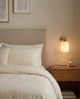 Henry Alabaster Curated Alabaster Wall Sconce – dimensional scale reference