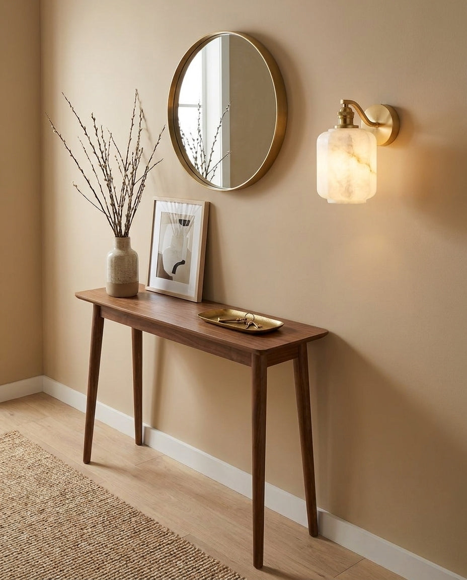 Henry Alabaster Curated Alabaster Wall Sconce – architectural ceiling profile