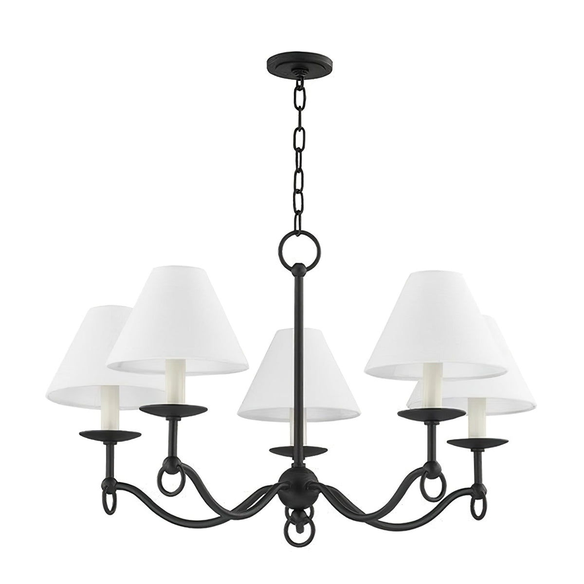 Modern Henry Chandelier – Ambient Illumination in Luxury Interior Setting View 16
