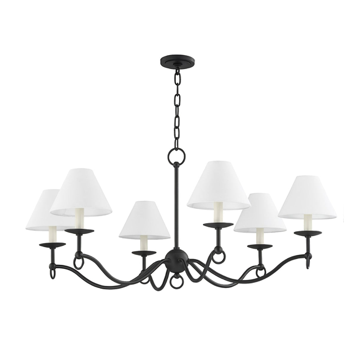 Modern Henry Chandelier – Ambient Illumination in Luxury Interior Setting View 17