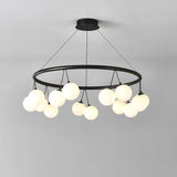 Modern Heronia Chandelier – Ambient Illumination in Luxury Interior Setting View 11