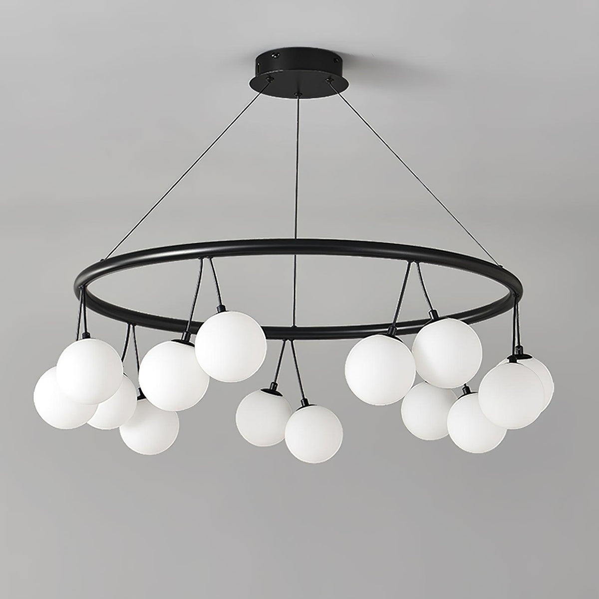 Modern Heronia Chandelier – Ambient Illumination in Luxury Interior Setting View 13