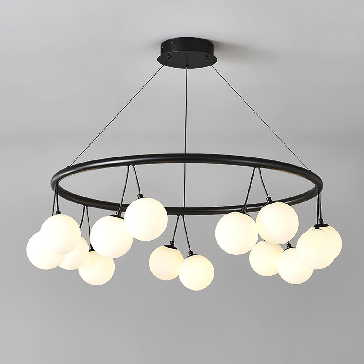 Modern Heronia Chandelier – Ambient Illumination in Luxury Interior Setting View 14