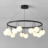 Modern Heronia Chandelier – Ambient Illumination in Luxury Interior Setting View 14