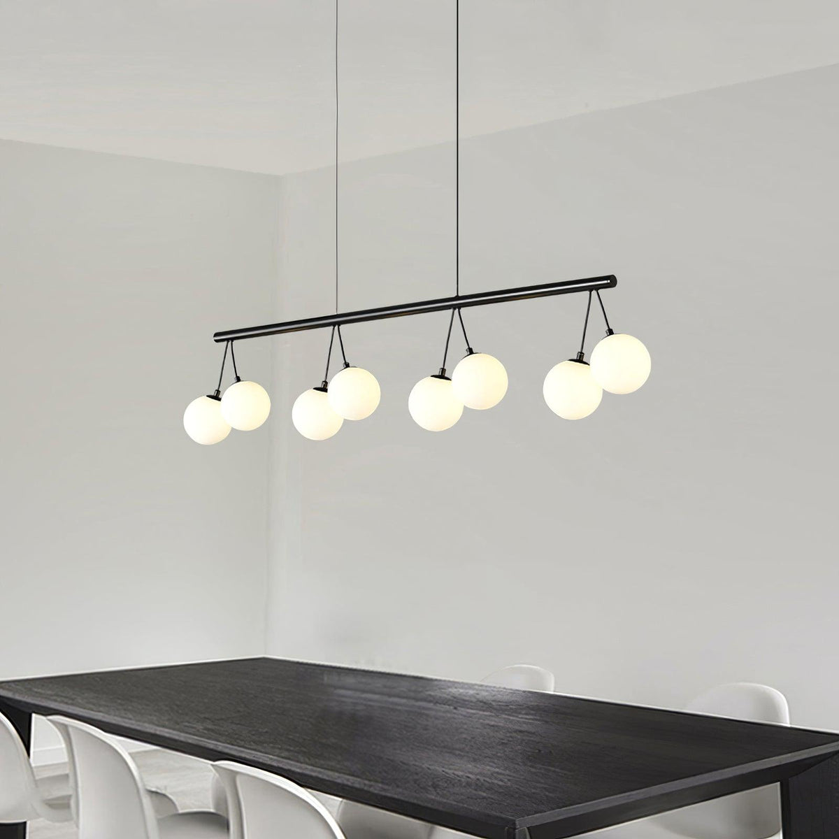 Modern Heronia Chandelier – Ambient Illumination in Luxury Interior Setting View 8