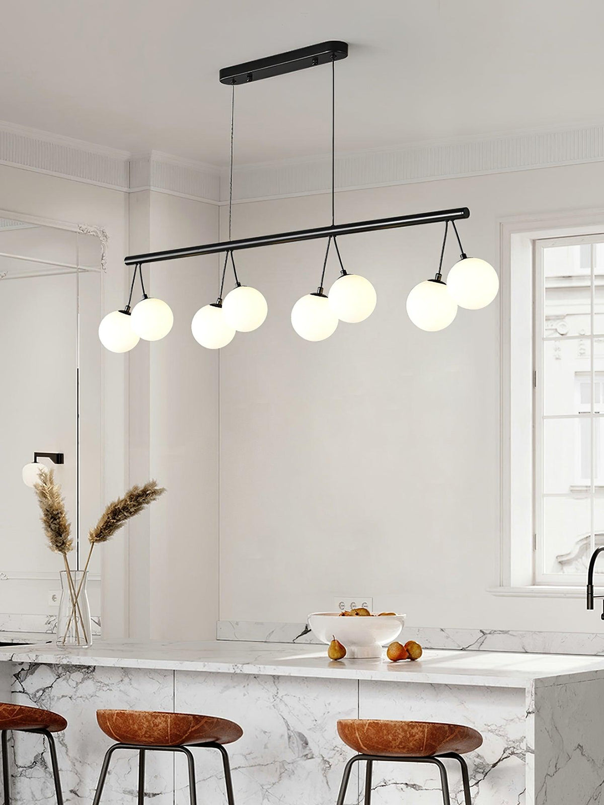 Modern Heronia Chandelier – Ambient Illumination in Luxury Interior Setting View 4