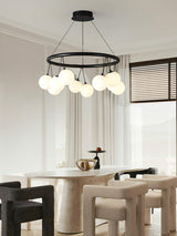 Modern Heronia Chandelier – Ambient Illumination in Luxury Interior Setting View 5