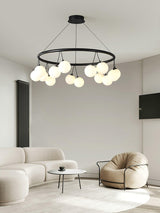 Modern Heronia Chandelier – Ambient Illumination in Luxury Interior Setting View 7