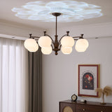Hespera Orb Chandelier – Ambient Illumination in Luxury Interior Setting View 12