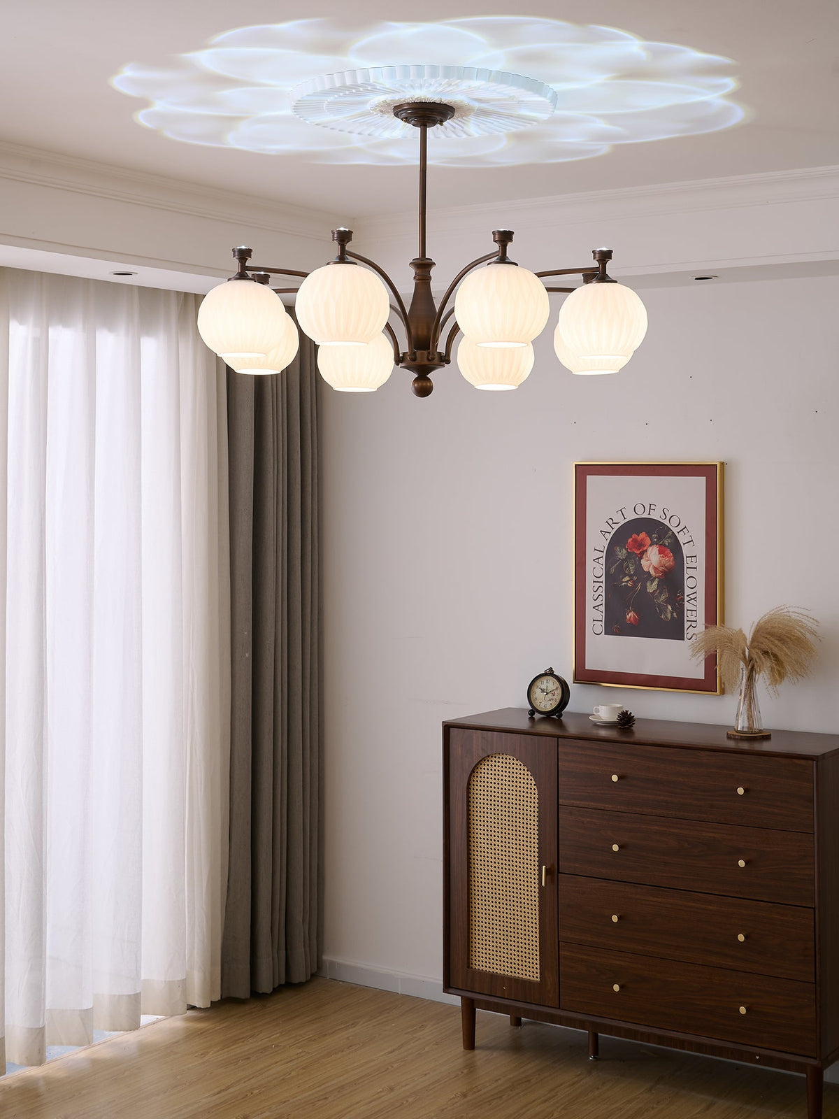 Hespera Orb Chandelier – Ambient Illumination in Luxury Interior Setting View 14