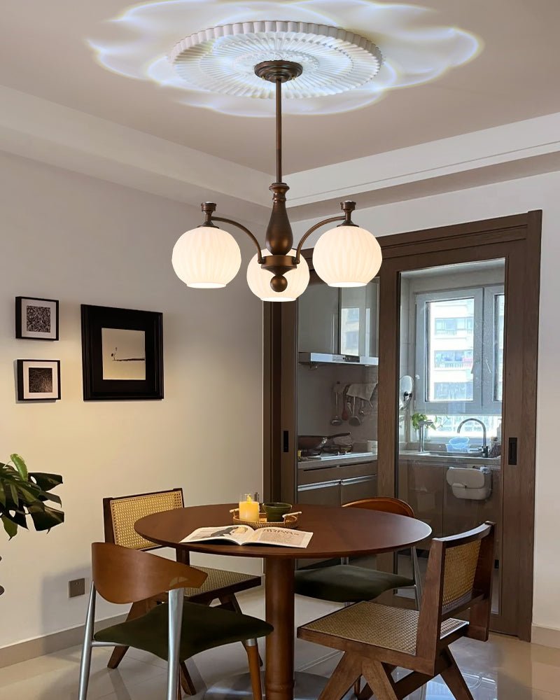 Hespera Orb Chandelier – Ambient Illumination in Luxury Interior Setting View 6